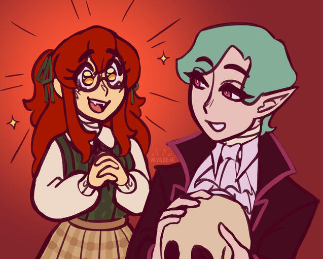 December 2025. Shelby and Scott, Vampires SMP.